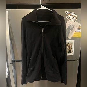 Lulu lemon black zip up jacket